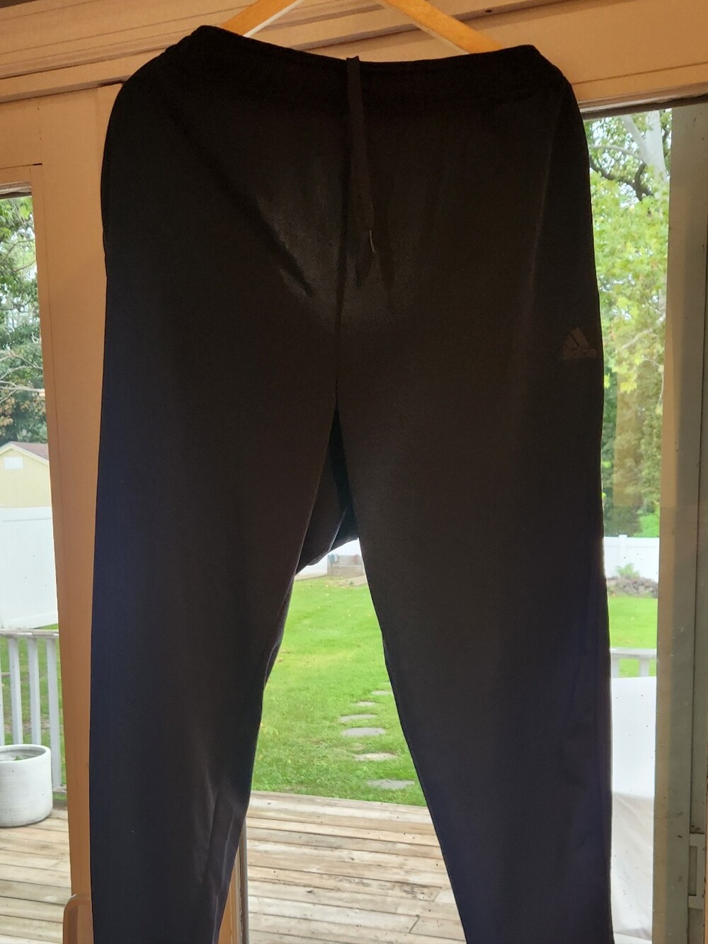 adidas Men's Black Jogger Sweatpants